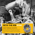 14 Pcs Nut Extractor Socket Set