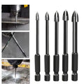 5-Piece Universal Carbide Drill Bit Set