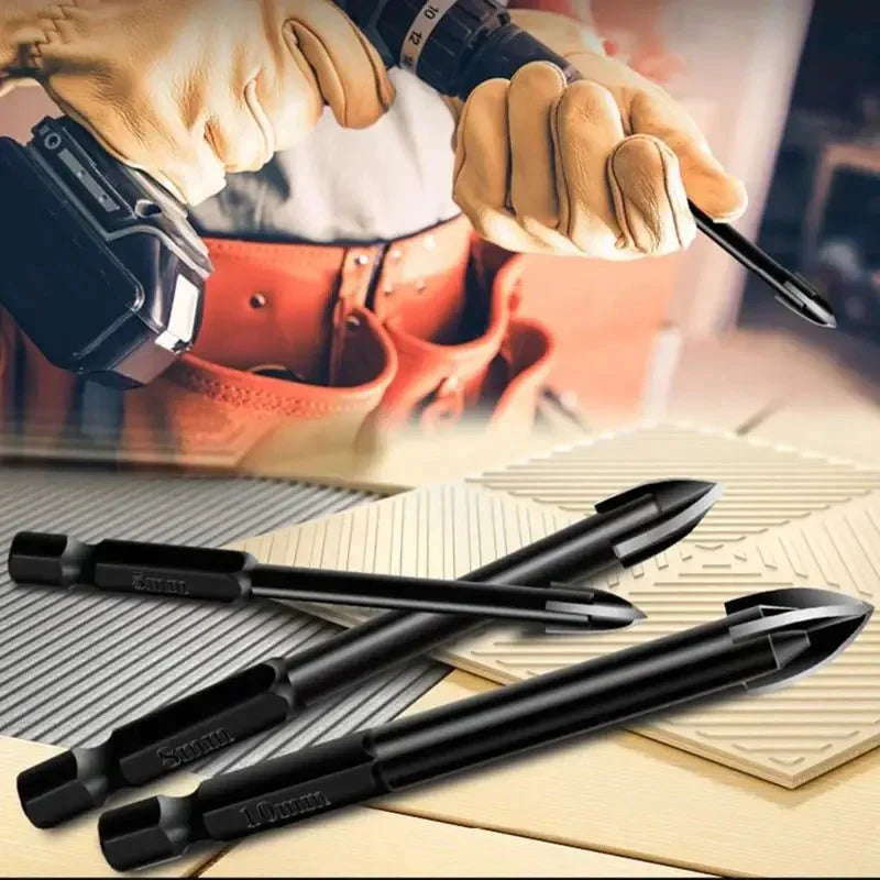 5-Piece Universal Carbide Drill Bit Set