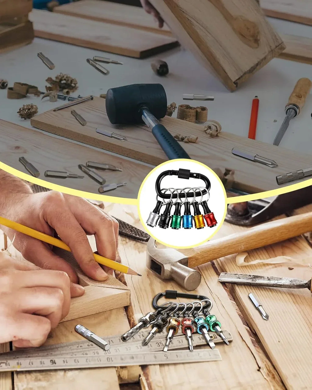 Keychain Bits Holders