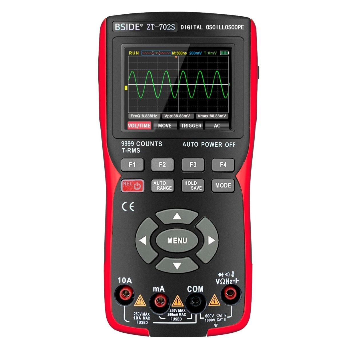 Digital Oscilloscope Multimeter 10Mhz Bandwidth