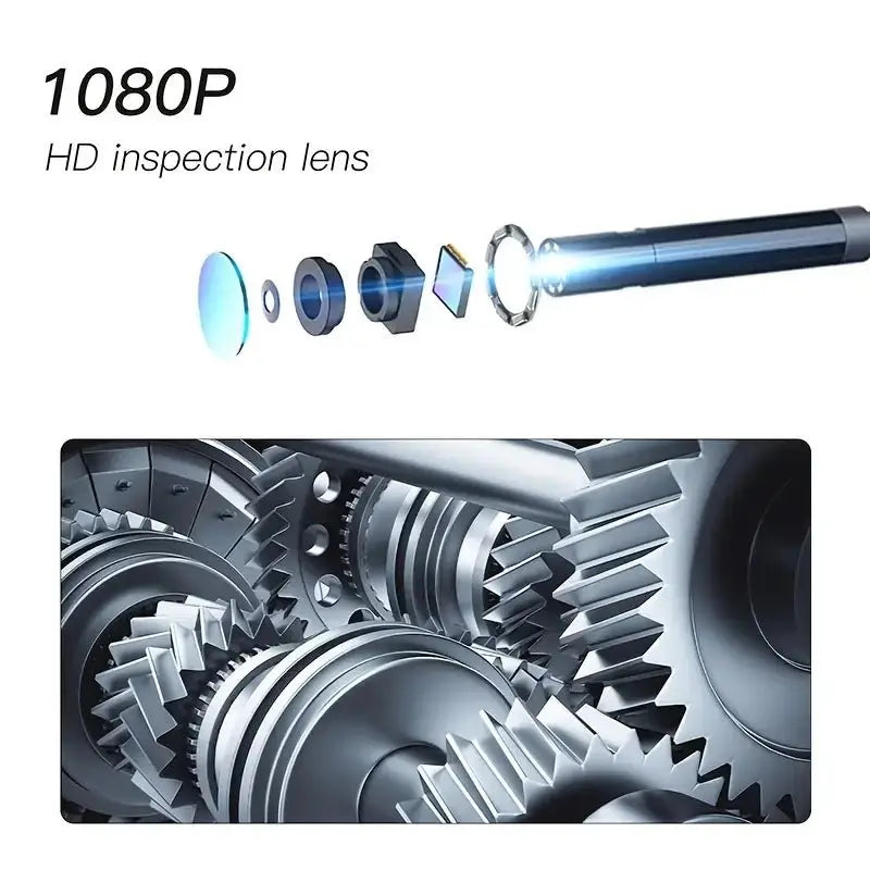 High-Definition Industrial Endoscope Camera