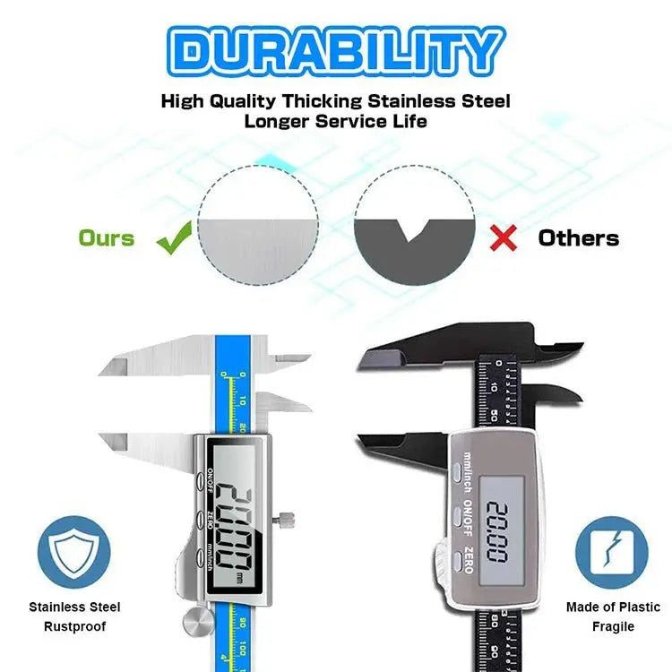 Precision Digital Caliper Measuring Tool